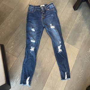 Womens wax jeans